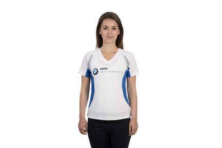 Reflektierendes Laufshirt, bedruckt für BMW